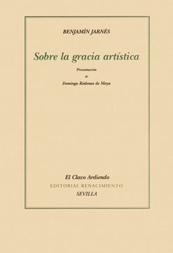 portada Sobre la Gracia Artística (in Spanish)