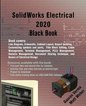 portada Solidworks Electrical 2020 Black Book (en Inglés)