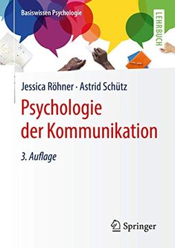 portada Psychologie der Kommunikation (Basiswissen Psychologie) (in German)