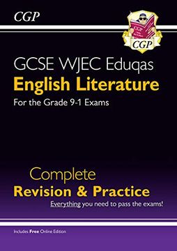portada New Grade 9-1 Gcse English Literature Wjec Eduqas Complete Revision & Practice 