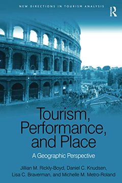 portada Tourism, Performance, and Place (en Inglés)