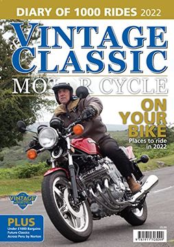 portada Vintage and Classic Motorcycle: Diary of 1000 Rides 2022