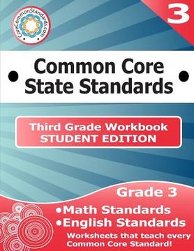 portada Third Grade Common Core Workbook - Student Edition (en Inglés)