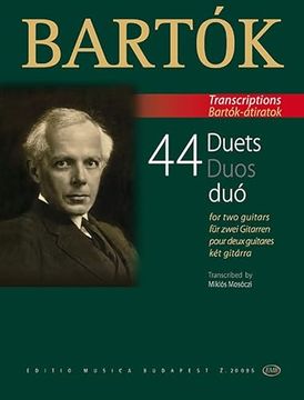 portada Bartók Béla: 44 Duets for two Guitars, Transcribed From the 44 Violin Duets