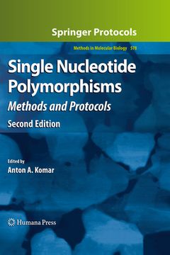 portada Single Nucleotide Polymorphisms: Methods and Protocols (in English)
