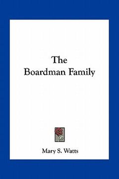 portada the boardman family (en Inglés)