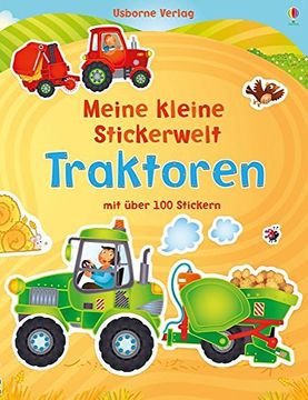 portada Mein Kleine Stickerwelt: Traktoren (en Alemán)
