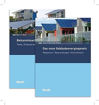 portada Gebäudeenergiegesetz (Geg) und Bekanntmachungen zum geg (in German)