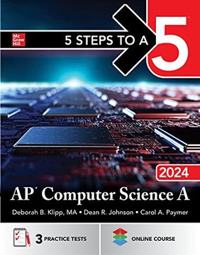portada 5 Steps to a 5: Ap Computer Science a 2024 (in English)