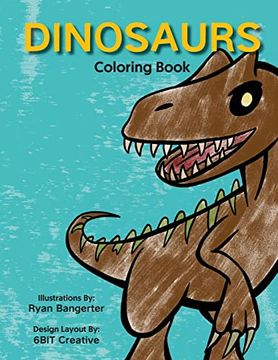 portada Dinosaurs - Coloring Book (in English)