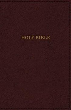 portada KJV, Deluxe Reference Bible, Super Giant Print, Imitation Leather, Burgundy, Indexed, Red Letter Edition, Comfort Print