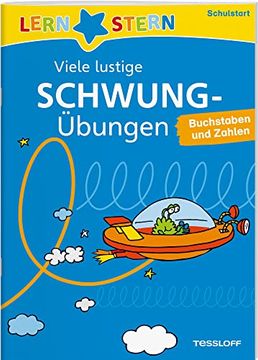 portada Lernstern: Viele Lustige Schwungübungen Schulstart (en Alemán)