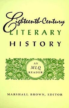 portada eighteenth-century literary history: an"mlq" reader (en Inglés)