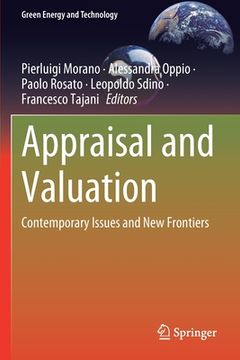 portada Appraisal and Valuation: Contemporary Issues and New Frontiers