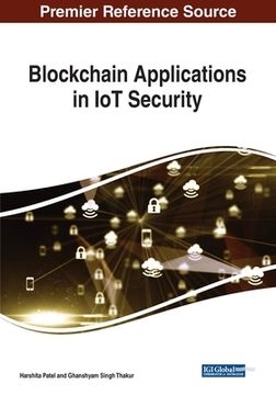 portada Blockchain Applications in IoT Security (en Inglés)