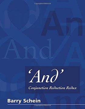 portada 'And': Conjunction Reduction Redux