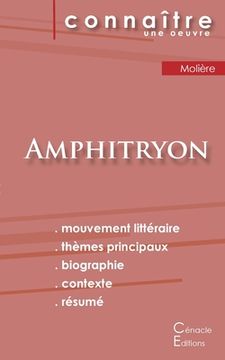 portada Fiche de lecture Amphitryon de Molière (Analyse littéraire de référence et résumé complet) (en Francés)