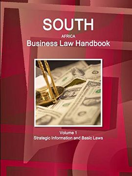 portada South Africa Business law Handbook Volume 1 Strategic Information and Basic Laws (World Strategic and Business Information Library) (en Inglés)