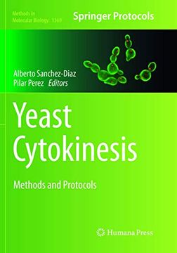 portada Yeast Cytokinesis: Methods and Protocols (Methods in Molecular Biology, 1369) (en Inglés)