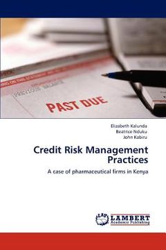 portada credit risk management practices (en Inglés)