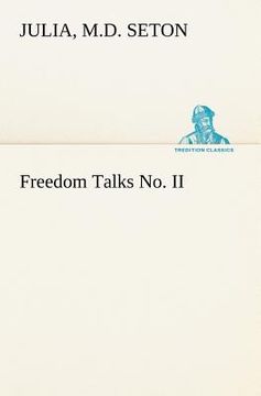 portada freedom talks no. ii (en Inglés)