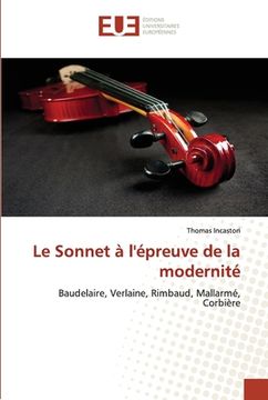 portada Le Sonnet à l'épreuve de la modernité (in French)