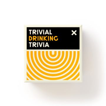 portada Brass Monkey Trivial Drinking – Trivia Card Game set With 200 Unique Questions About Random Drinking Knowledge for Adults