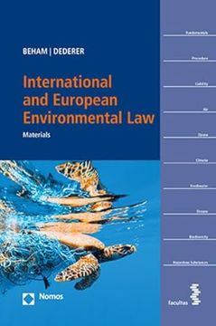portada International and European Environmental law (in English)
