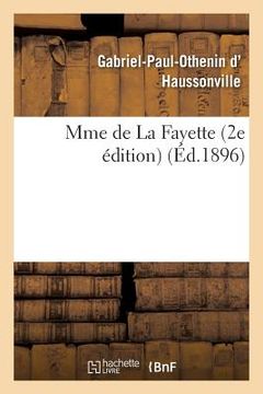 portada Mme de la Fayette 2e Édition (in French)