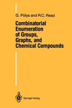 portada combinatorial enumeration of groups, graphs, and chemical compounds (en Inglés)