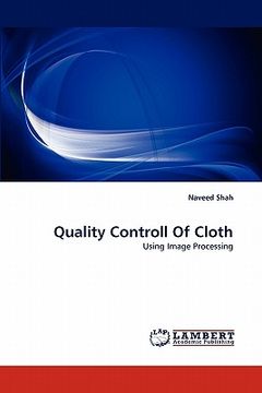 portada quality controll of cloth (en Inglés)