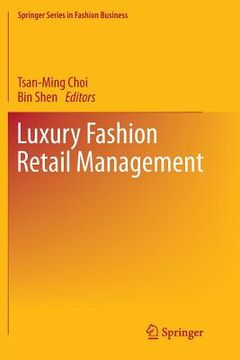 portada Luxury Fashion Retail Management (en Inglés)