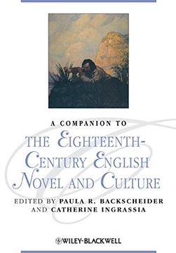 portada A Companion to the Eighteenth-Century English Novel and Culture (en Inglés)