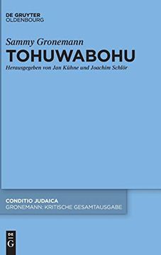portada Tohuwabohu (Conditio Judaica) (German Edition) [Hardcover ] (en Alemán)