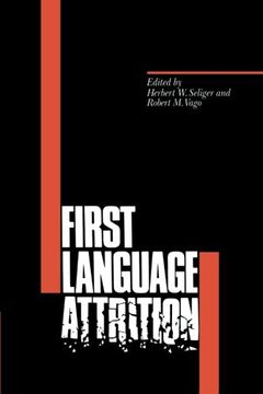 portada First Language Attrition (en Inglés)