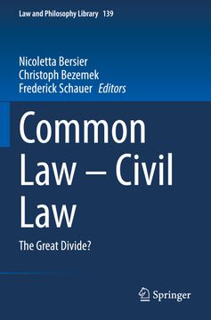 portada Common Law - Civil Law: The Great Divide? (en Inglés)
