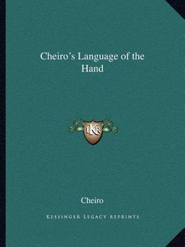 portada cheiro's language of the hand (in English)