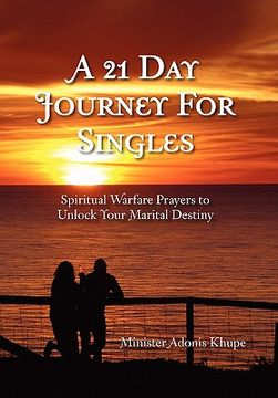 portada a 21 day journey for singles (in English)