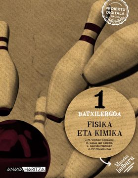 portada Fisika eta Kimika 1. (en Euskera)