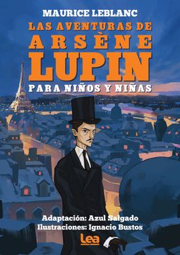 portada Las aventuras de Arsèn Lupin para niños y niñas