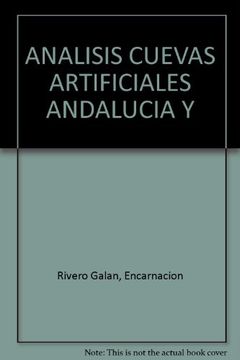 portada analisis cuevas artificiales andalucia y