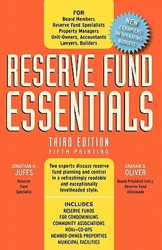 portada reserve fund essentials (in English)