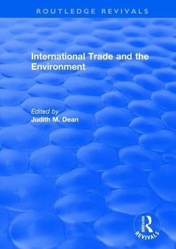 portada International Trade and the Environment (en Inglés)