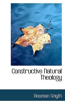 portada constructive natural theology (en Inglés)