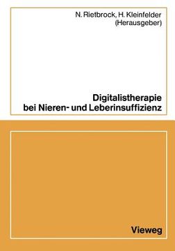 portada Digitalistherapie Bei Nieren- Und Leberinsuffizienz (en Alemán)