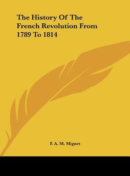 portada the history of the french revolution from 1789 to 1814