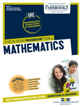 portada Mathematics (Gre-12): Passbooks Study Guide Volume 12 (en Inglés)