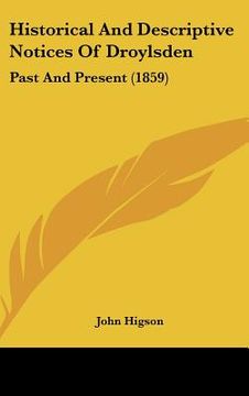 portada historical and descriptive notices of droylsden: past and present (1859) (in English)
