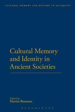 portada Cultural Memory and Identity in Ancient Societies (en Inglés)