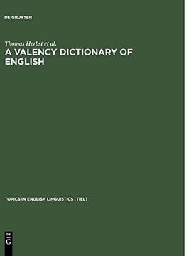 portada A Valency Dictionary of English (Topics in English Linguistics) (en Inglés)